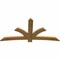Ekena Millwork Davenport Rough Sawn Timber Gable Bracket, Western Red Cedar, 84"W x 42"H x 2"D x 6"F, 12/12 Pitch GBW084X42X0206DAV00RWR - alternate 5